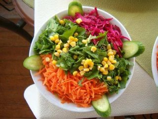 Mısırlı Yeşil Salata
