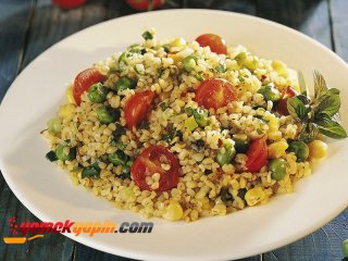 Sebzeli Bulgur Pilavı
