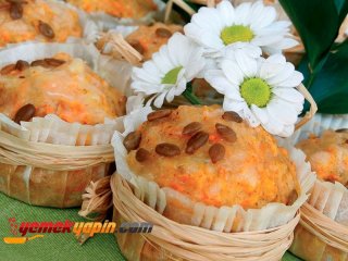 Havuçlu Mini Kekler