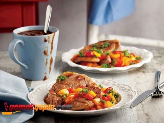 Renkli Biberli Kuzu Külbastı