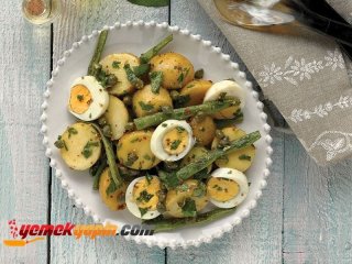 Fasulyeli Patates Salatası