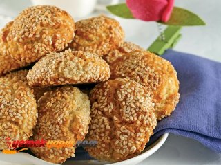 Zeytinyağlı ve Sakızlı Kurabiye