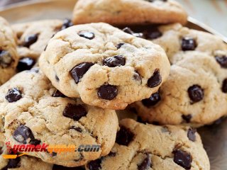 Parça Çikolatalı Kurabiye