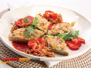 Bademli Tepsi Köftesi