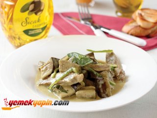 PATLICANLI VE KÖRİ SOSLU DANA FİLETO