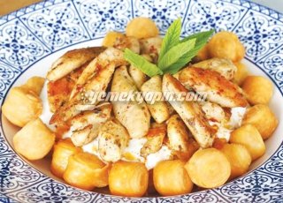 Tavuklu Şiş Mantı