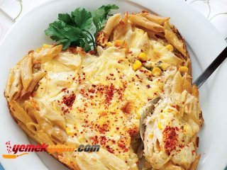 MAKARNALI VE SEBZELİ PRATİK TART