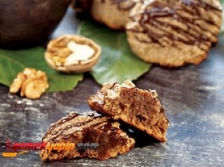 Cevizli Badem Kurabiyesi