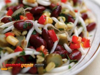 Soya Filizi Salatası