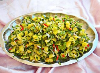 Zeytinli Patates Salatası