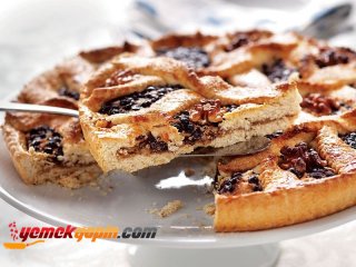 CEVİZLİ VE ÇİKOLATALI TART