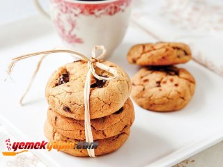 Parça Çikolatalı Kurabiyeler