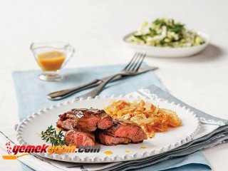 KARAMELİZE SOĞANLI KUZU BONFİLE