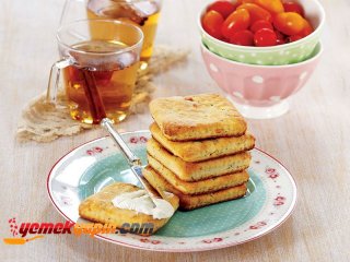 Dere Otlu ve Patatesli Kurabiye