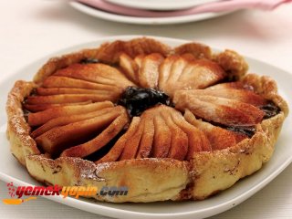 ÇİKOLATALI VE ARMUTLU TART