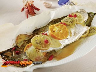 KAĞITTA MEYVELİ LÜFER