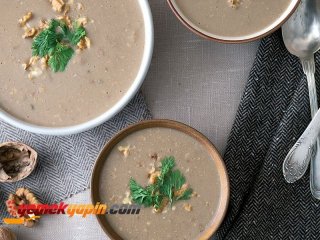 Kremalı Ceviz  Çorbası