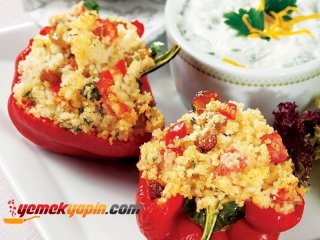 Bulgur Dolgulu Biberler