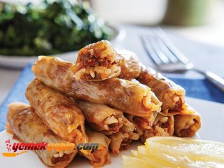 ETLİ EKŞİLİ PIRASA SARMASI