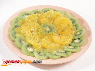 PORTAKAL SOSLU MEYVE TATLISI