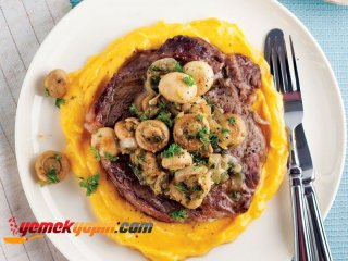 LİMON VE SARIMSAK SOSLU MANTAR SOTE