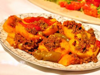 Kıymalı Patates Oturtma