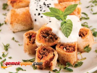 KIYMALI EKMEK RULOLARI