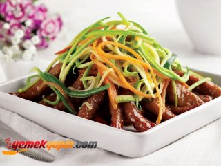 ÇİN USULÜ SEBZELİ BONFİLE