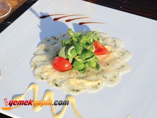 MANDALİNA SOSLU DİL BALIĞI KARPAÇYO