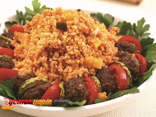 SEBZE DİZMELİ PATATESLİ PİLAV