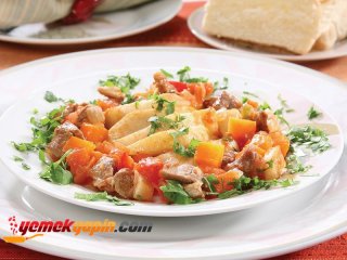 Yer Elmalı ve Kerevizli Kebap