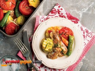 FIRINDA SEBZELİ KUZU KABURGA