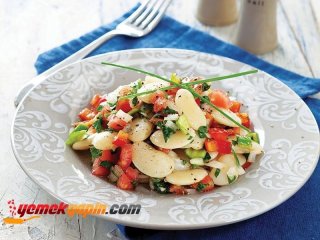Baharatlı Kuru Fasulye Salatası