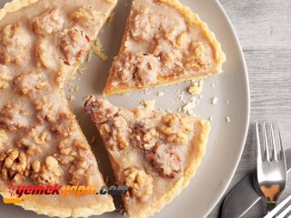 CEVİZLİ KARAMELLİ TART