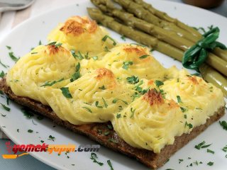 Püreli Fırın Köfte