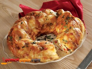 PATLICANLI VE KIYMALI SİMİT BÖREK