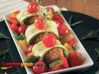 Falafelli Kabak Ruloları