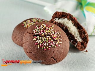 Hindistan Cevizli Dolgulu Kurabiye