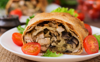 En lezzetli mantarlı strudel tarifi.Mantarlı strudel nasıl yapılır?