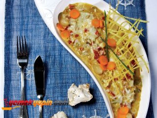 GÜVEÇTE SEBZELİ PALAMUT