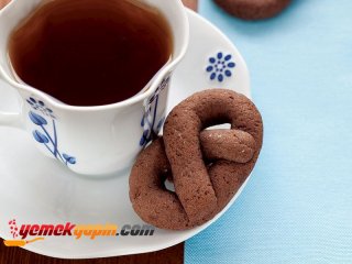 Kakaolu Bretzel Kurabiye
