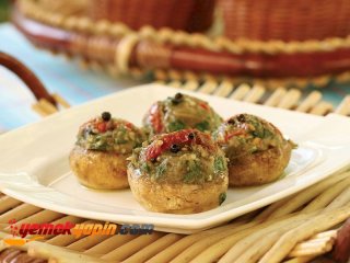 PATLICANLI MANTAR DOLMA