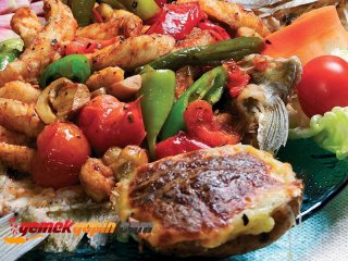 KEMİK ÜSTÜ SEBZELİ DÜLGER