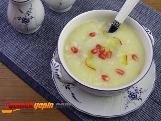 Bademli Tavuk Çorbası