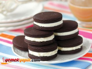 Çikolatalı Sandviç Kurabiye