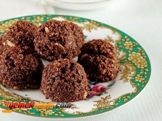 Kayısılı ve Fındıklı Koko Kurabiye