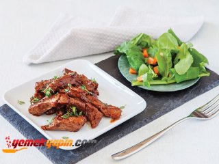 BARBEKÜ SOSLU BİFTEK