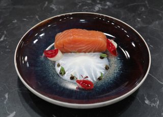 Şeflerin tarifi ile  A Tutto Salmone yapılışı